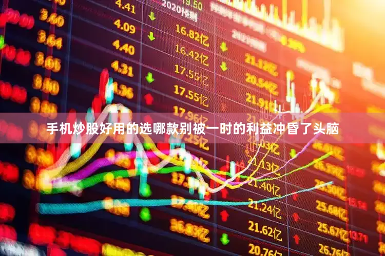 手机炒股好用的选哪款别被一时的利益冲昏了头脑